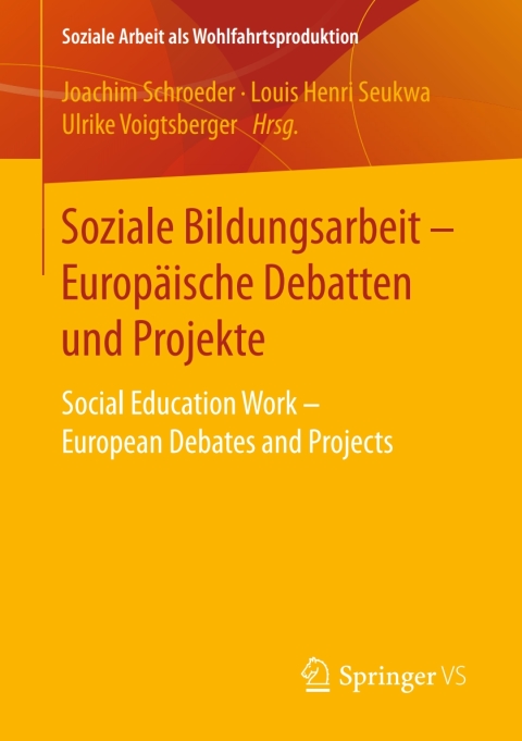 Cover image for book Soziale Bildungsarbeit - Europäische Debatten und Projekte