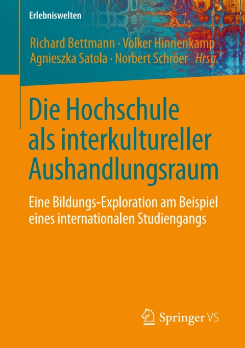 Cover image for book Die Hochschule als interkultureller Aushandlungsraum