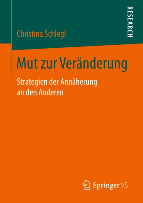 Cover image for book Mut zur Veränderung