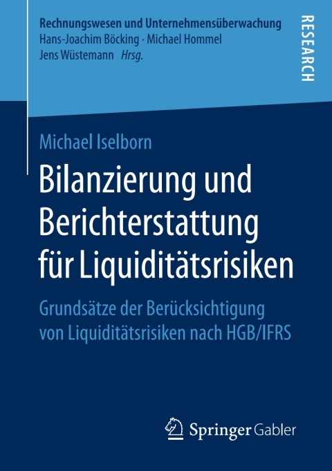Cover image for book Bilanzierung und Berichterstattung für Liquiditätsrisiken