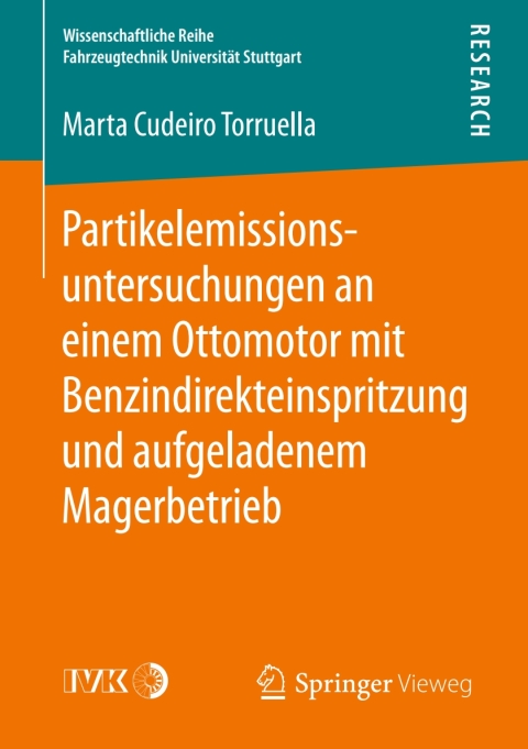 Cover image for book Partikelemissionsuntersuchungen an einem Ottomotor mit Benzindirekteinspritzung und aufgeladenem Magerbetrieb