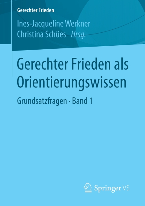 Cover image for book Gerechter Frieden als Orientierungswissen