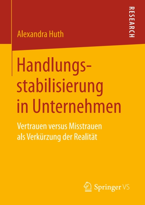 Cover image for book Handlungsstabilisierung in Unternehmen