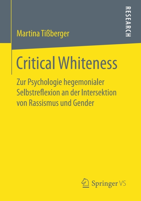 Cover image for book Critical Whiteness