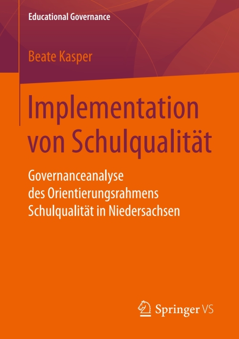 Cover image for book Implementation von Schulqualität