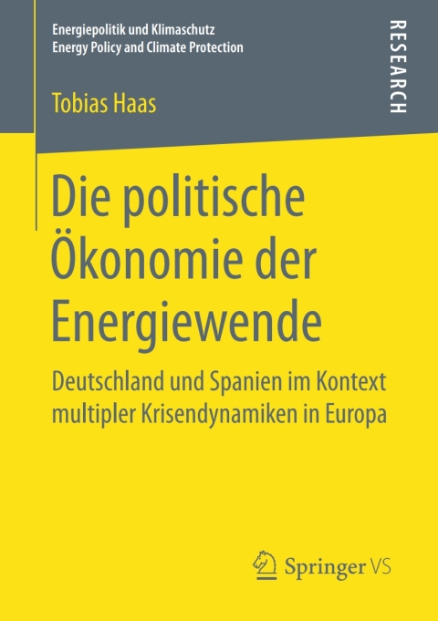 Cover image for book Die politische Ökonomie der Energiewende