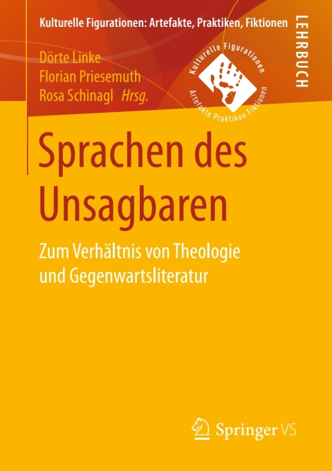 Cover image for book Sprachen des Unsagbaren