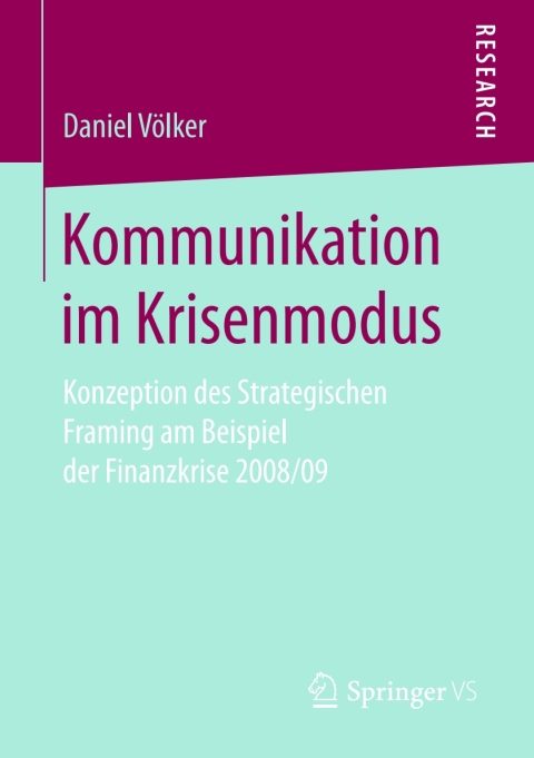 Cover image for book Kommunikation im Krisenmodus