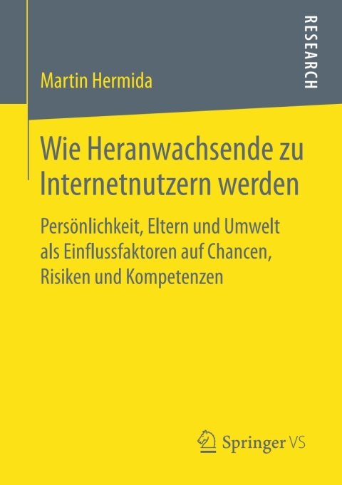 Cover image for book Wie Heranwachsende zu Internetnutzern werden