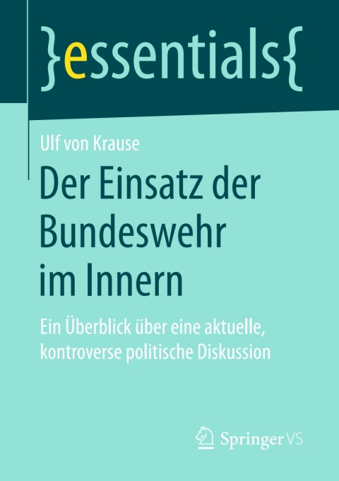 Cover image for book Der Einsatz der Bundeswehr im Innern