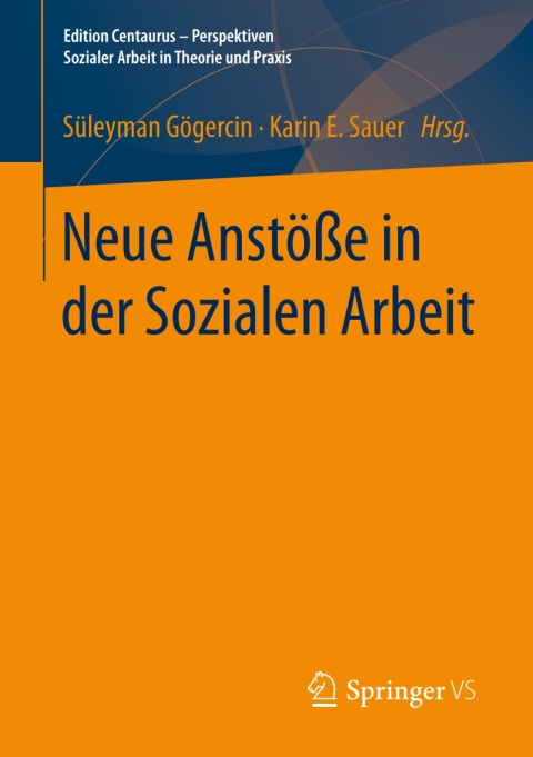 Cover image for book Neue Anstöße in der Sozialen Arbeit