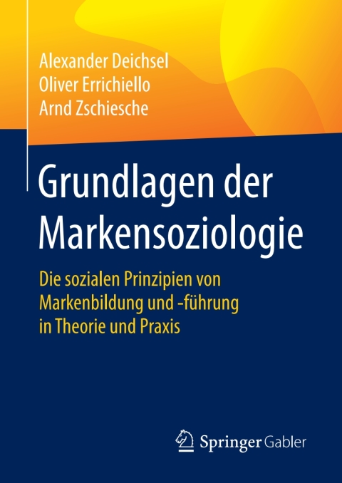 Cover image for book Grundlagen der Markensoziologie