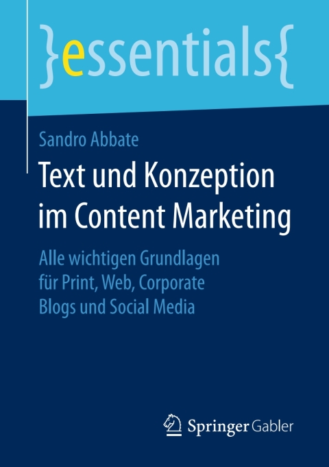 Cover image for book Text und Konzeption im Content Marketing