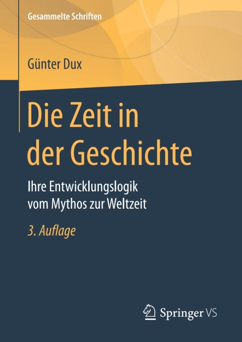 Cover image for book Die Zeit in der Geschichte
