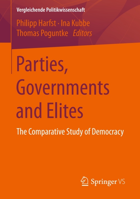Cover image for book Parties, Governments and Elites