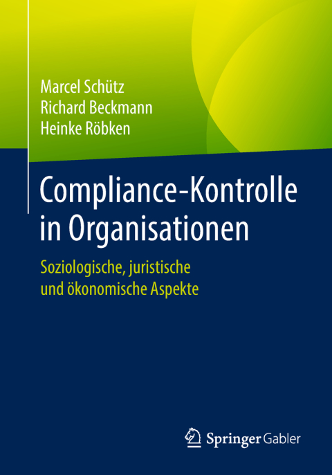 Cover image for book Compliance-Kontrolle in Organisationen