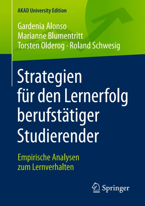 Cover image for book Strategien für den Lernerfolg berufstätiger Studierender