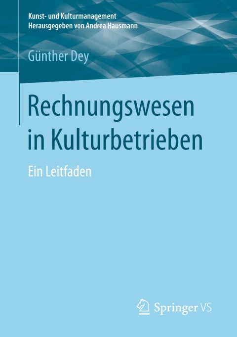 Cover image for book Rechnungswesen in Kulturbetrieben