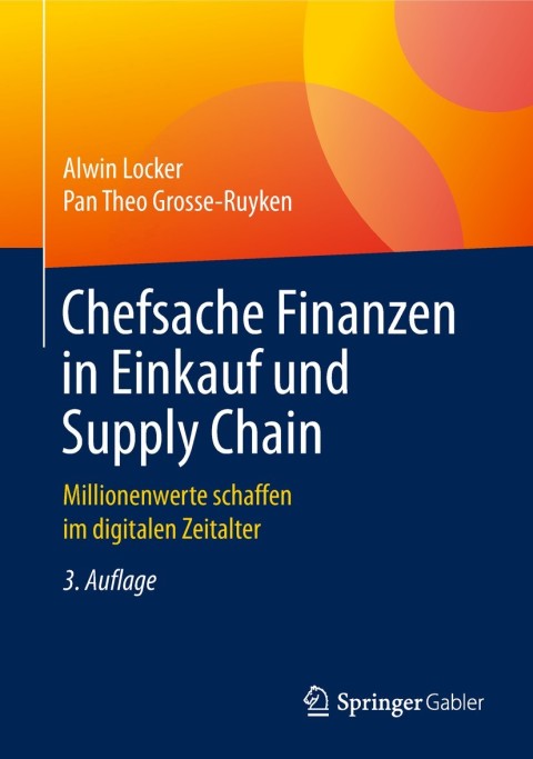 Cover image for book Chefsache Finanzen in Einkauf und Supply Chain