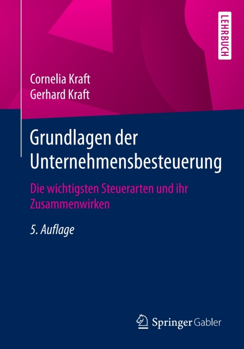 Cover image for book Grundlagen der Unternehmensbesteuerung