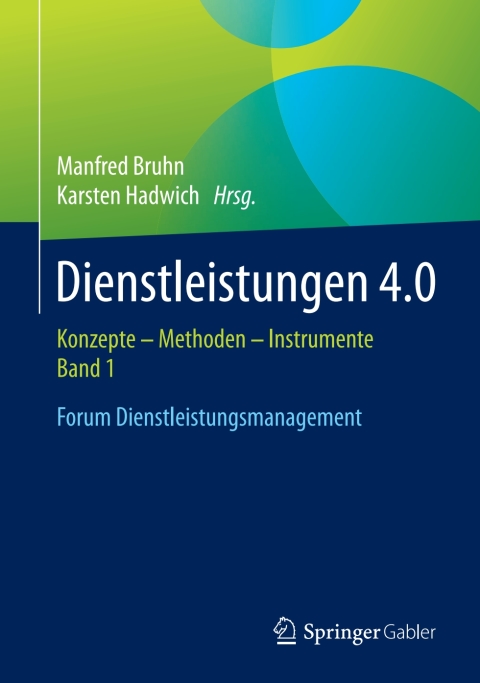 Cover image for book Dienstleistungen 4.0