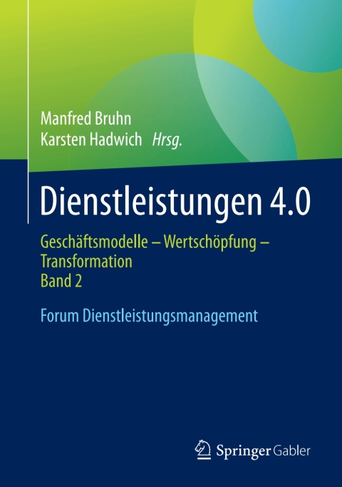 Cover image for book Dienstleistungen 4.0