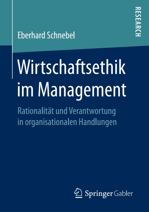Cover image for book Wirtschaftsethik im Management