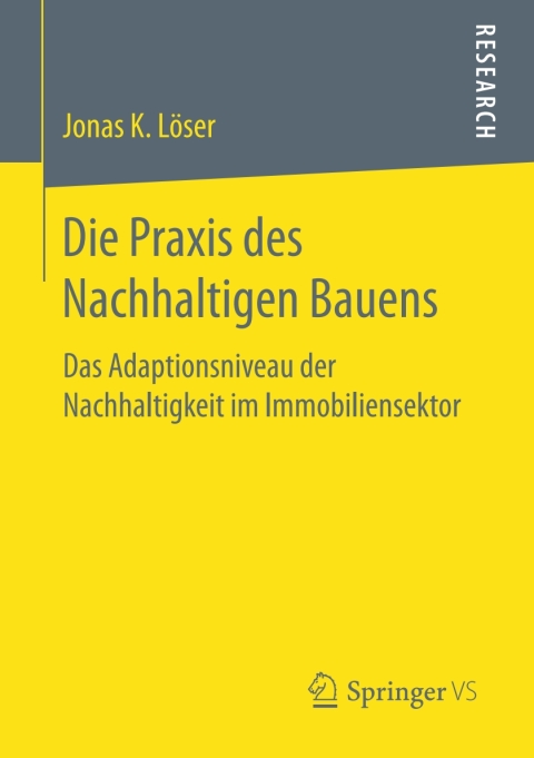 Cover image for book Die Praxis des Nachhaltigen Bauens