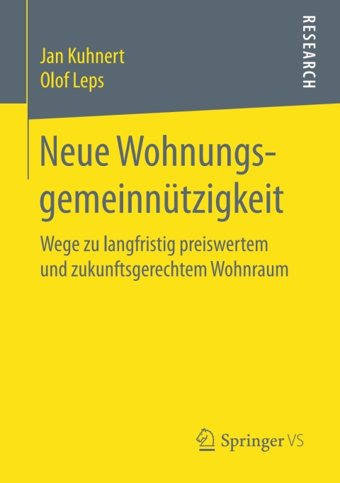 Cover image for book Neue Wohnungsgemeinnützigkeit