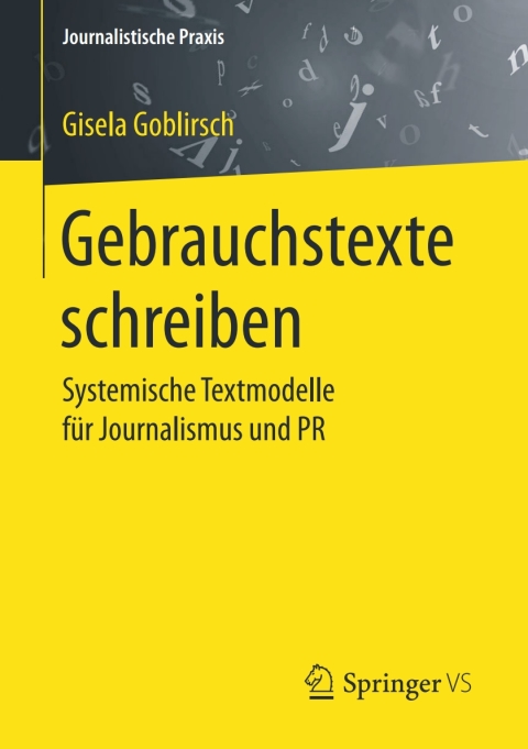 Cover image for book Gebrauchstexte schreiben