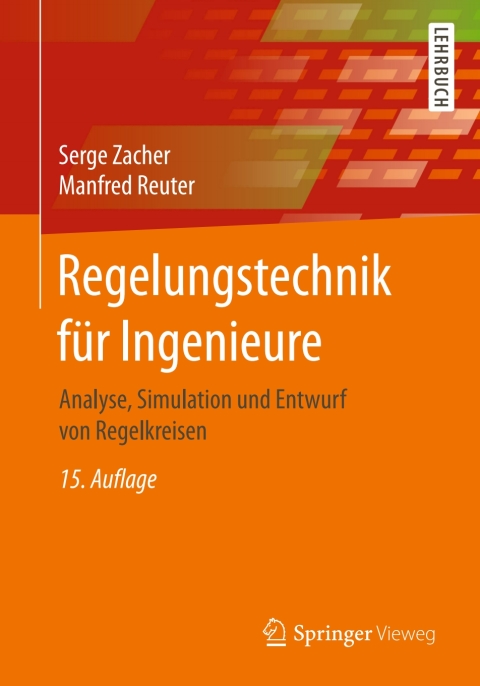Cover image for book Regelungstechnik für Ingenieure
