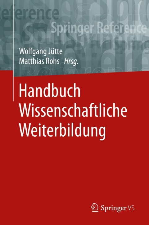 Cover image for book Handbuch Wissenschaftliche Weiterbildung