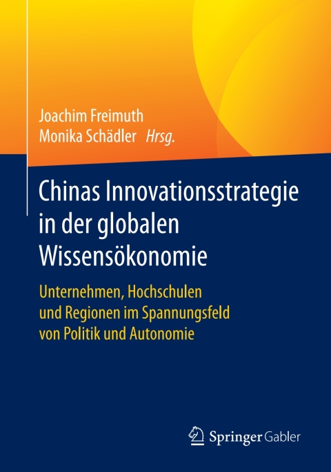 Cover image for book Chinas Innovationsstrategie in der globalen Wissensökonomie