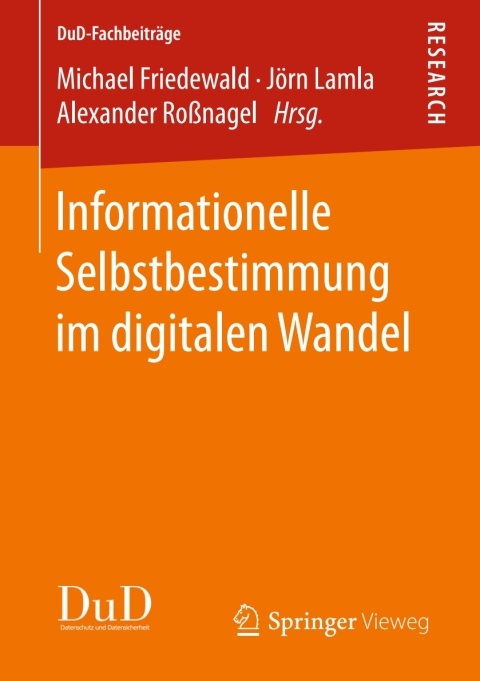 Cover image for book Informationelle Selbstbestimmung im digitalen Wandel