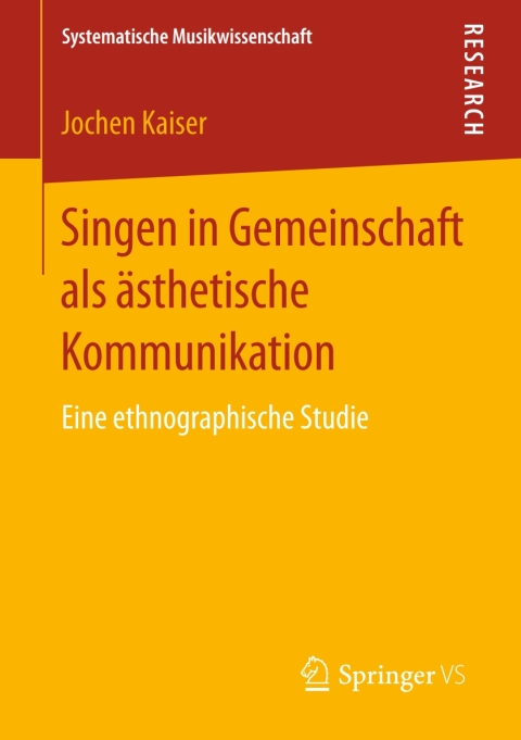 Cover image for book Singen in Gemeinschaft als ästhetische Kommunikation