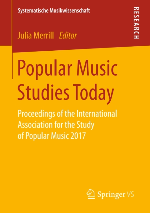 Cover image for book Popular Music Studies Today