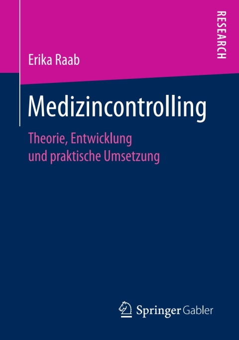 Cover image for book Medizincontrolling