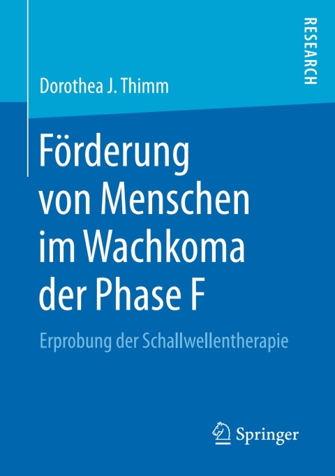 Cover image for book Förderung von Menschen im Wachkoma der Phase F