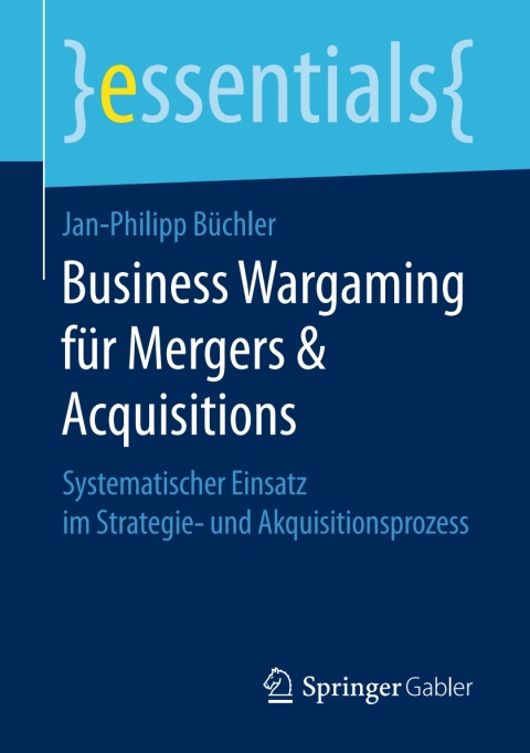 Cover image for book Business Wargaming für Mergers & Acquisitions