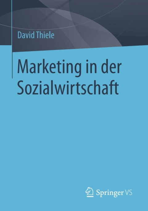 Cover image for book Marketing in der Sozialwirtschaft