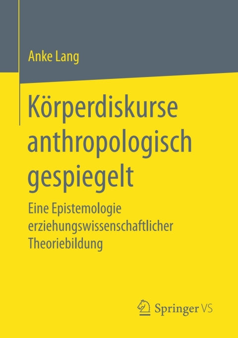 Cover image for book Körperdiskurse anthropologisch gespiegelt