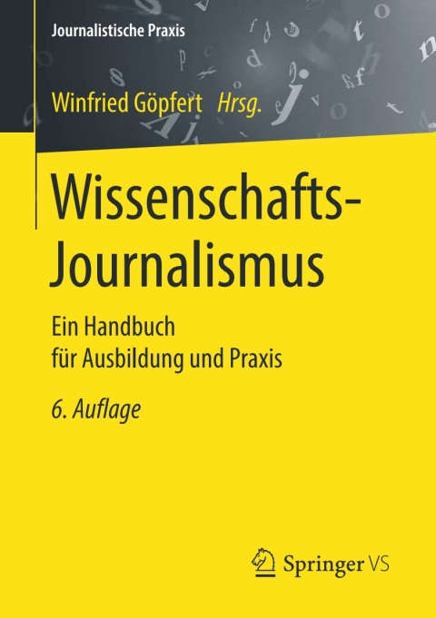 Cover image for book Wissenschafts-Journalismus