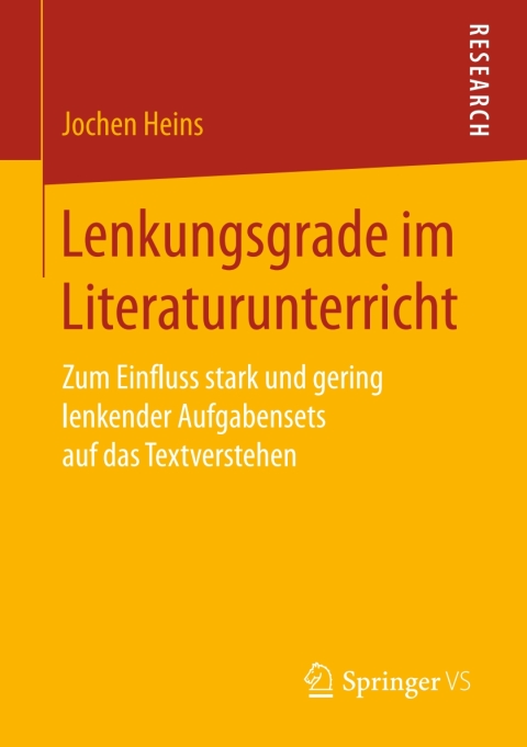 Cover image for book Lenkungsgrade im Literaturunterricht