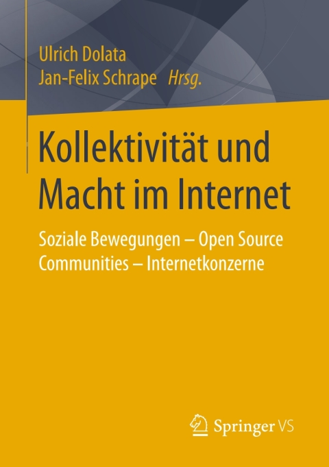 Cover image for book Kollektivität und Macht im Internet