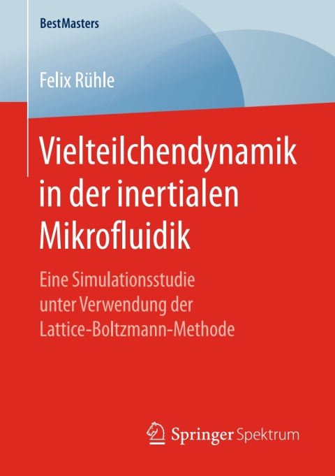 Cover image for book Vielteilchendynamik in der inertialen Mikrofluidik