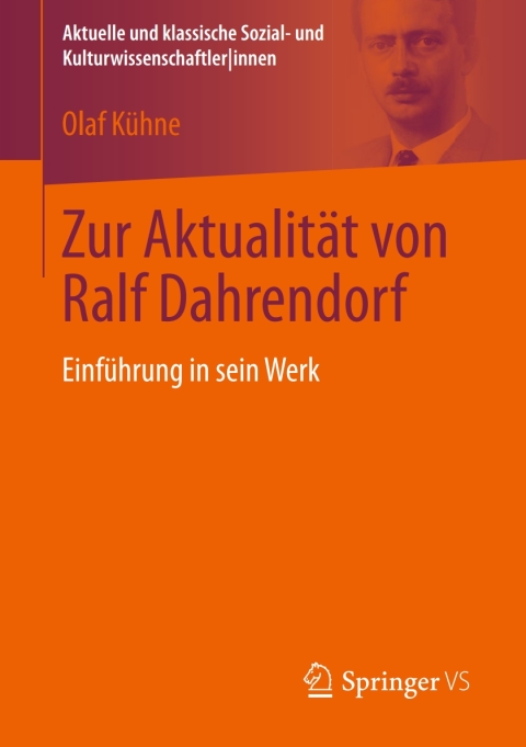 Cover image for book Zur Aktualität von Ralf Dahrendorf