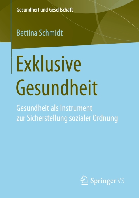 Cover image for book Exklusive Gesundheit