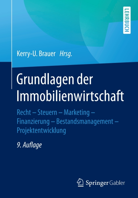 Cover image for book Grundlagen der Immobilienwirtschaft