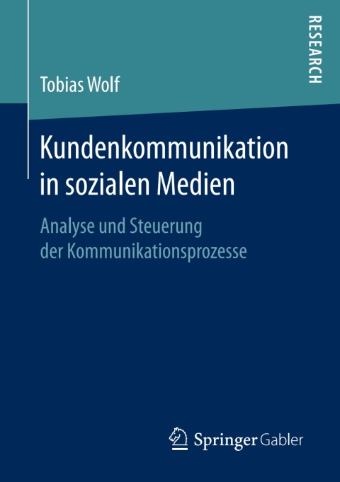 Cover image for book Kundenkommunikation in sozialen Medien
