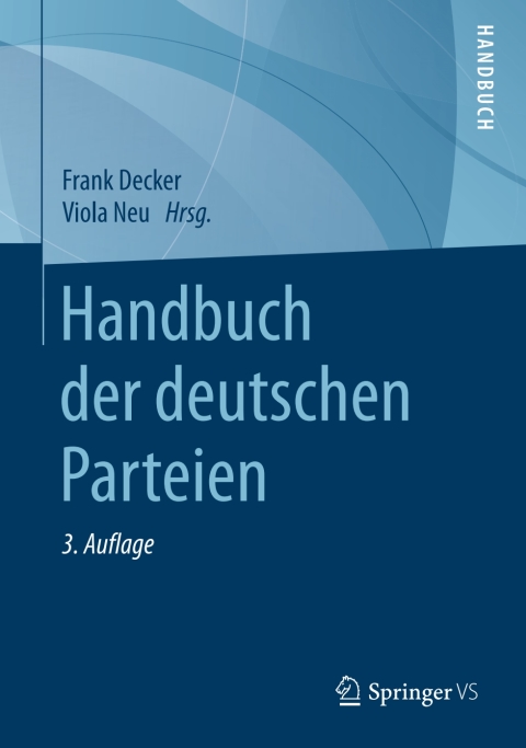 Cover image for book Handbuch der deutschen Parteien